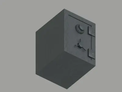 Safe model 3D model