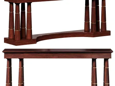 COLUMN SIDEBOARD by bakerfurniture 3D model