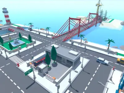 3D Cartoon Level Pack Vol 1 Low-poly 3D model