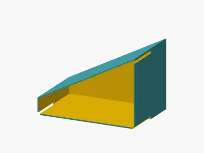 Doll House - OpenSCAD parametrizable 3D print model