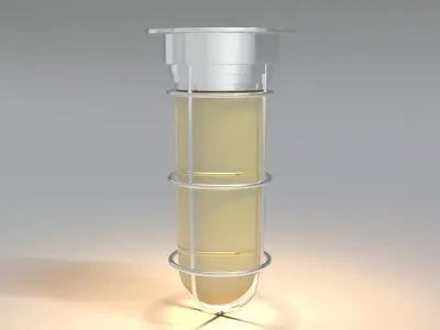 laos Warehouse Lamp 3D model