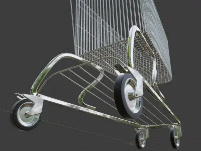 Shopping Cart 3D model