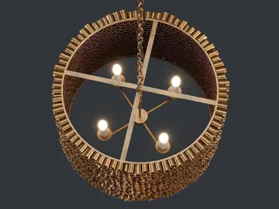 Port Merion Chandelier 3D model