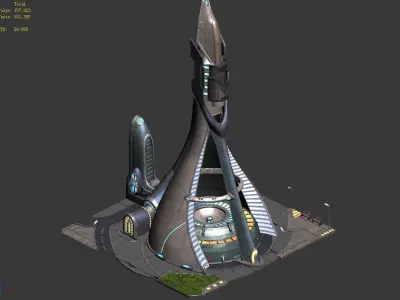 Different dimension - power system 01 3D model