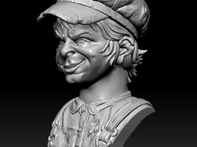 The Street Urchin Free 3D print model