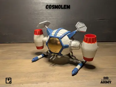 COSMOLEM of CAPTAIN FUTURE  - STL files for 3D printer  3D print model