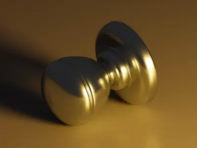 Door Knob Free low-poly 3D model