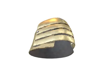 War Helmet V1 004 Low-poly 3D model
