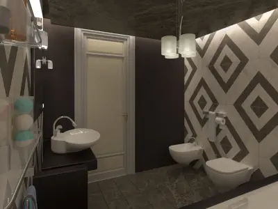 Bathroom Interior 3D model