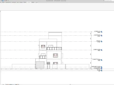 House Exterior 3D model 2
