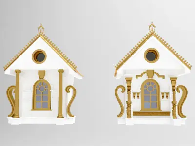 Hipped Roof  3D model