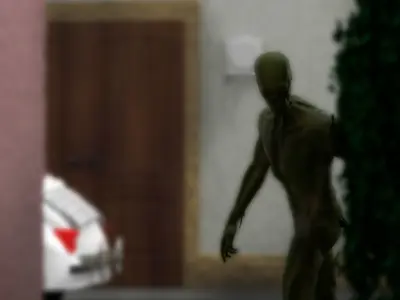 Signs alien 3D model