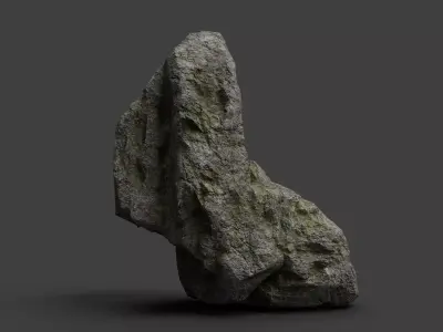 Rock 3-2 Low-poly 3D model