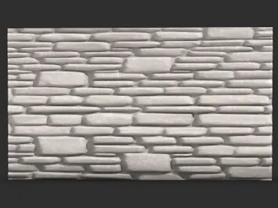 Rocky Boulder Wall Construction Kit 3D print model purchase
