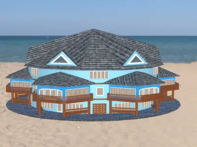 Multi-Family Cottage 3D model