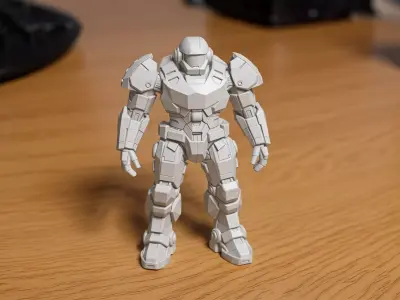 Sci-fi Armor 3D Printable 3D print model