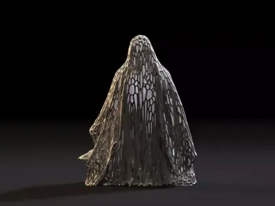 Ghost halloween 2 3D print model