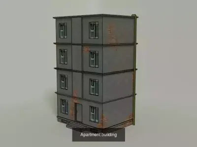 Low Poly Urban Interior Exterior Starter Pack