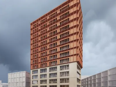 Apartments Building 3D model