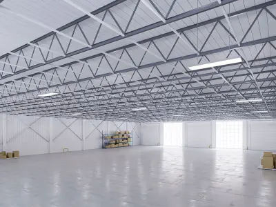 HDRI Interior Warehouse 05 Texture