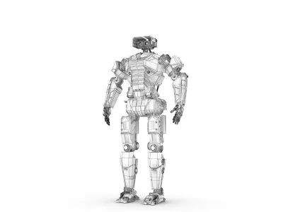 Sci-Fi Male Character 1 3D model