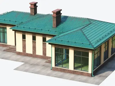 Residential  House 42 3D model