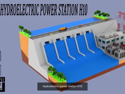 Factory Warehouse 3D Model Pack