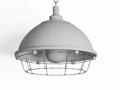 3dasset 10 lamps with 4 materials   Low-poly 3D model
