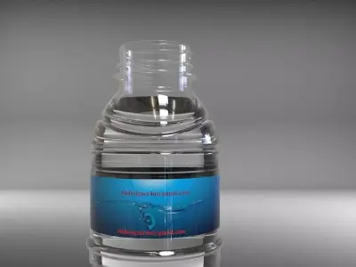 water bottle 200ml with 29-25 neck 3D print model