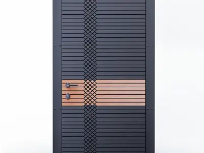 Credo IV - Entrance door 3D model