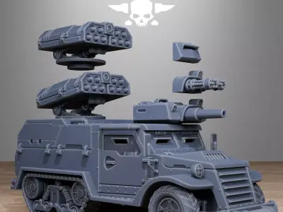FreeGuard Half Track 3D print model