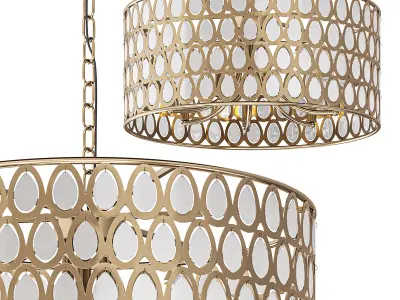 Splashes of Champagne Chandelier by Lalume 3D model