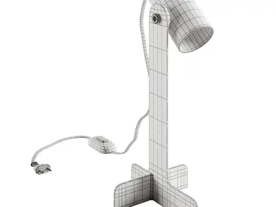 Desk lamp Flottilj 3D model