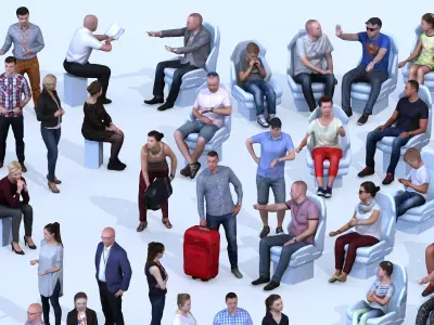  Dosch 3D - LoPoly People Vol 3 