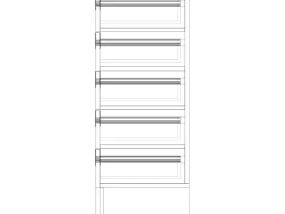 commode 14 Low-poly 3D model