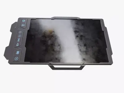 Sci-fi Touchpad  Low-poly 3D model