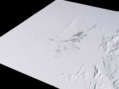 Mandalay Myanmar City Landscape 3D Model 3D model