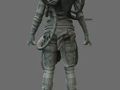 Yofiel - Angel of Divine Beauty 3D model