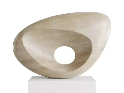 Abstract sculpture by Christophe Conder 3D model