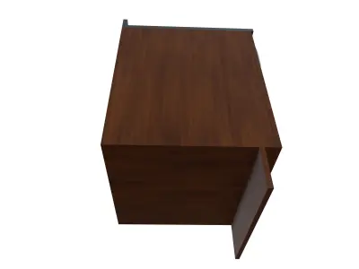 The Cabinet lowpoly Free low-poly 3D model