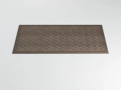 Welcome Mat - Coffee Brown Free low-poly 3D model