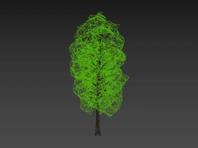 Low Poly Tree Stylish Low-poly 3D model