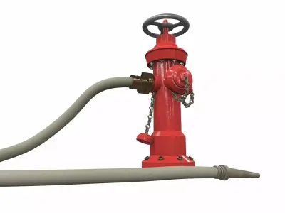 Fire hydrant 3D model
