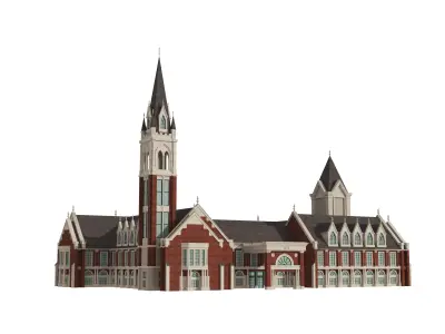 City Hall 3D model purchase