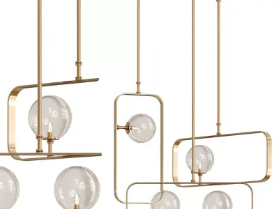 PARKER I CEILING LAMP by Mezzocollection 3D model
