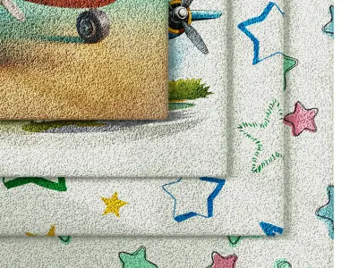 Kids Carpet Set 48 3D model