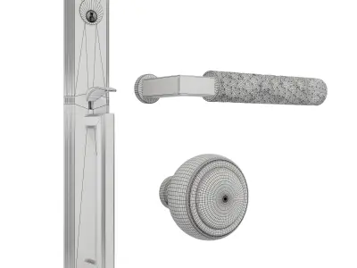 Door handles-Emtek 3D model