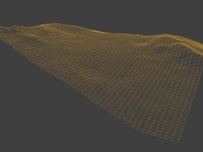 10 Background kitbash landscapes for your main scene Low-poly 3D model