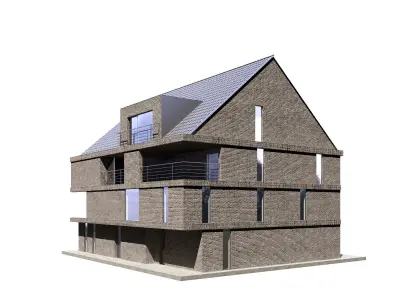 Modern Villa 3D model