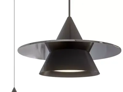 Spar pendant lamp 3D model